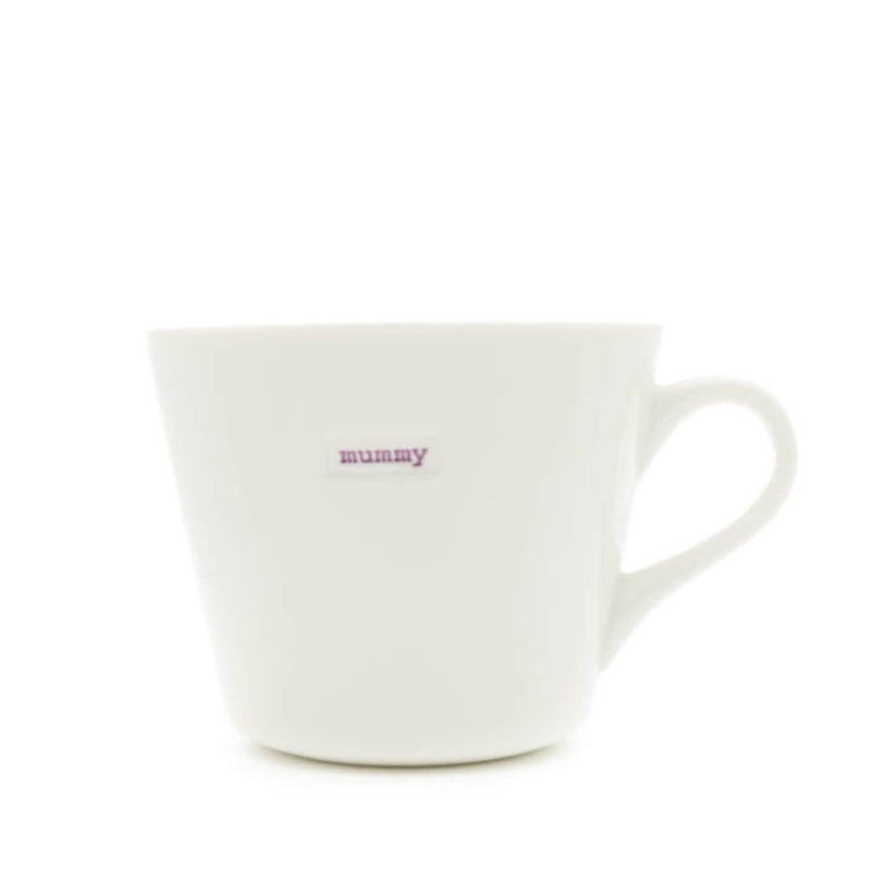 Keith Brymer Jones Range Word Bucket Mug - Mummy - Potters Cookshop