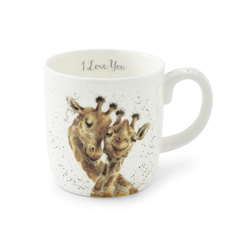 Wrendale Designs by Hannah Dale Bone China Large 400ml Mug - I Love You