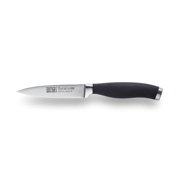 Taylor's Eye Witness Syracuse 9.5cm Paring Knife - Black