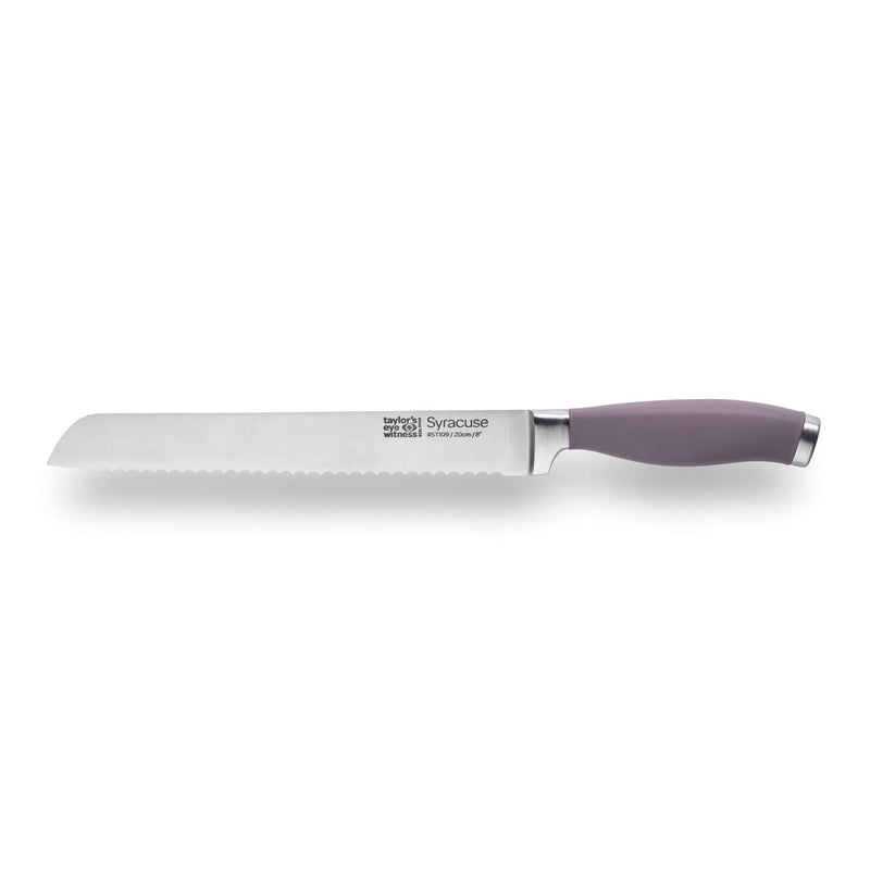 Taylor's Eye Witness 20cm Syracuse Bread Knife - Berry