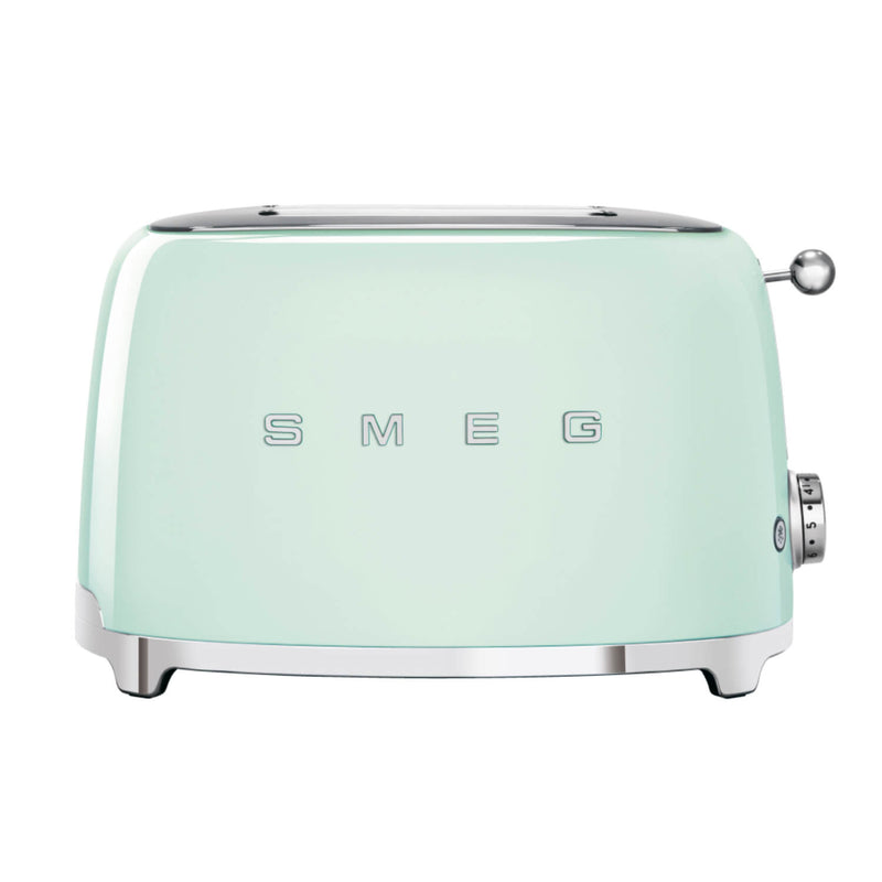 Smeg Mini Kettle & 2 Slice Toaster Set - Pastel Green