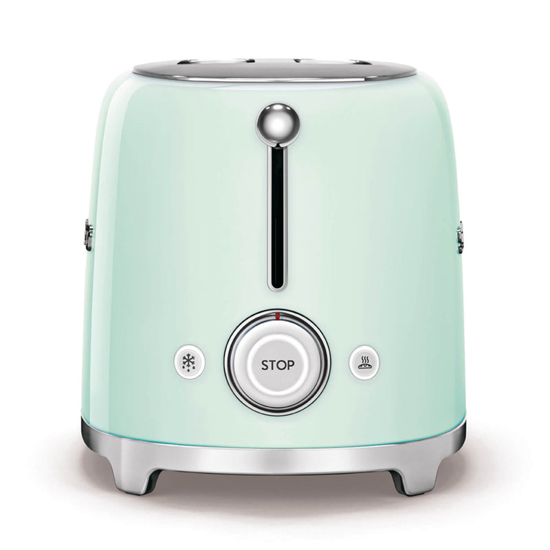 Smeg Mini Kettle & 2 Slice Toaster Set - Pastel Green