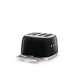 Smeg 50's Style Retro TSF03 4 Slice Toaster - Black