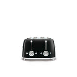 Smeg 50's Style Retro TSF03 4 Slice Toaster - Black