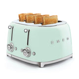 Smeg 50's Style Retro TSF03 4 Slice Toaster - Pastel Green