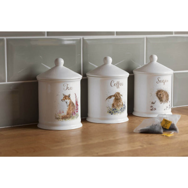 Royal Worcester Wrendale Sugar Canister - Hedgehog