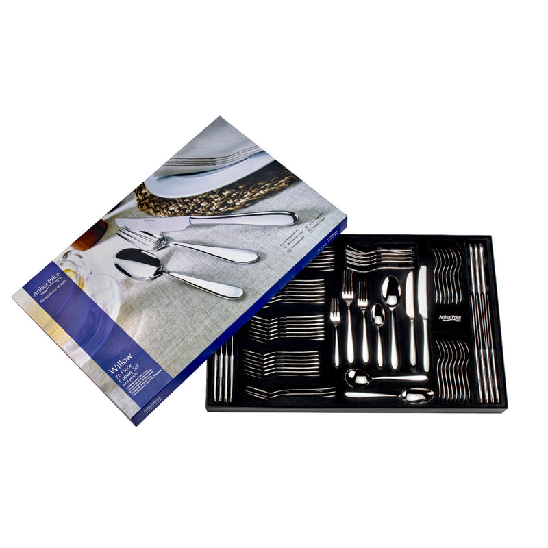 Arthur Price Willow Cutlery Set - 76 Piece