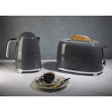 Smeg 50's Style Retro KLF03 Jug Kettle - Slate Grey